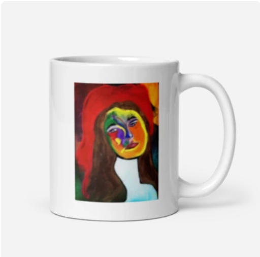 Colored Lady Mug
